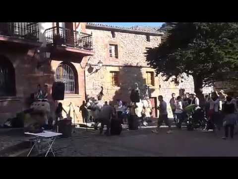 Los hombres-cencerro de Ituren en Brieva