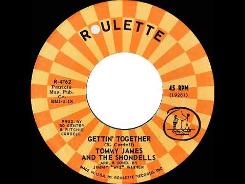 1967 HITS ARCHIVE: Gettin' Together - Tommy James & The Shondells (mono 45)