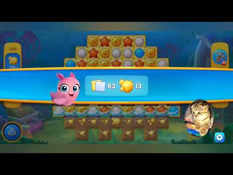 Fishdom 2022, no Boosters,  566  level  -  прохождение без бустеров,  566  уровень.