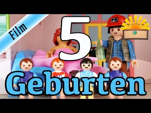 5 ARTEN von GEBURTEN! Playmobil Film deutsch Geburt im Krankenhaus, Wald, zuhause!