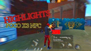 ESTOU FICANDO MELHOR A CADA DIA! HIGHLIGHTS FREE FIRE Poco X3 NFC