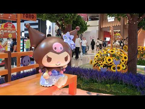 Kuromi 和 My melody 在元朗 Yoho mall｜形點｜庫洛米｜可羅米｜小麥肌旅行團｜元朗一日遊｜香港一日遊｜旅遊｜Yuen Long｜Hong Kong｜Sanrio｜鋼琴｜小提琴曲