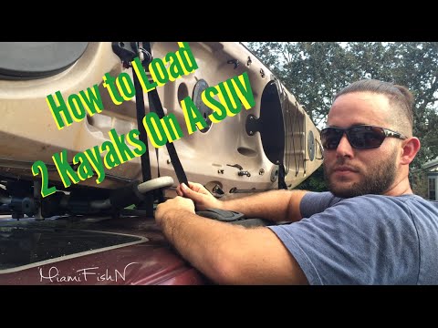 How to Load 2 Kayaks On SUV
