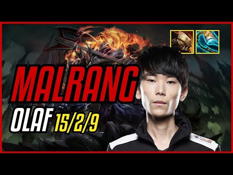 MALRANG - OLAF - EUW CHALLENGER - PATCH 11.9