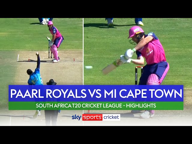 Archer wins Buttler battle! | Paarl Royals vs MI Cape Town | SA20 Highlights