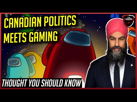 NDP Leader Jagmeet Singh Plays Among Us | Thought You Should Know
