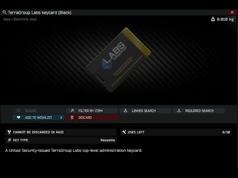 Guide for New black keycard room in labs