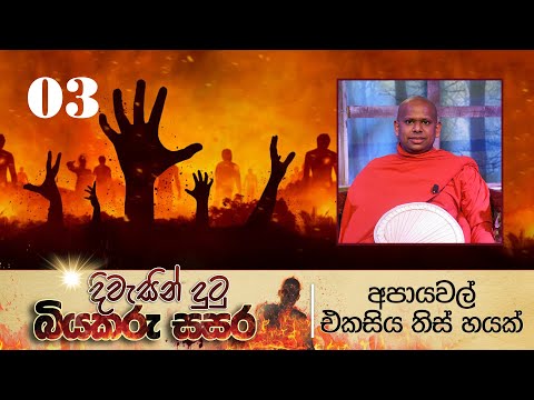 03. දිවැසින් දුටු බියකරු සසර | අපායවල් එකසිය තිස් හයක්.