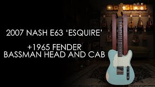 Video thumbnail for "Pick of the Day" - 2007 Nash E63 Esquire and 1965 Fender Bassman Head and Cab by Emerald City Guitars