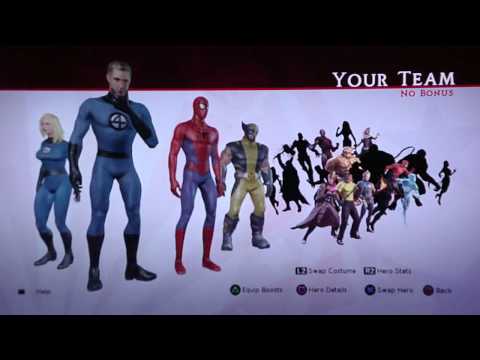Marvel Ultimate Alliance 2 PS3 Playthrough 5