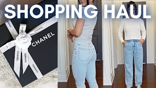 SHOPPING HAUL 🛍 | Chanel unboxing, abercrombie + american eagle try-on