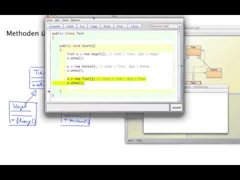 Java 2: Methoden überschreiben (overriding)