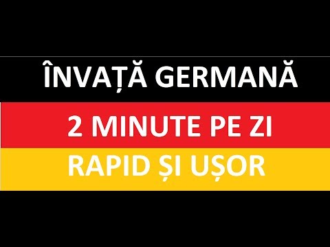 Invata germana | rapid si usor | LECTIA 98