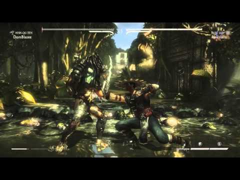 [MKX] Online Ranked: DomBlazee (Predator) vs.  kineziaris (Kung Lao)