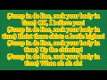 Beetlejuice - Jump in the line - Lyrics 