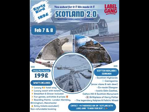 Scotland 2 0 Cairngorm & Edinburgh_Feb 7 & 8th 2026