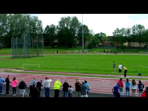 CSSAL 08.06.14 Match 1 Wishaw   U15 Girls 4x100m Relay