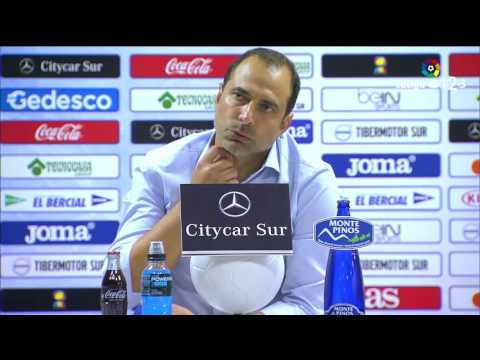 Rueda de prensa de Esnáider Getafe CF vs Girona FC (0-2)