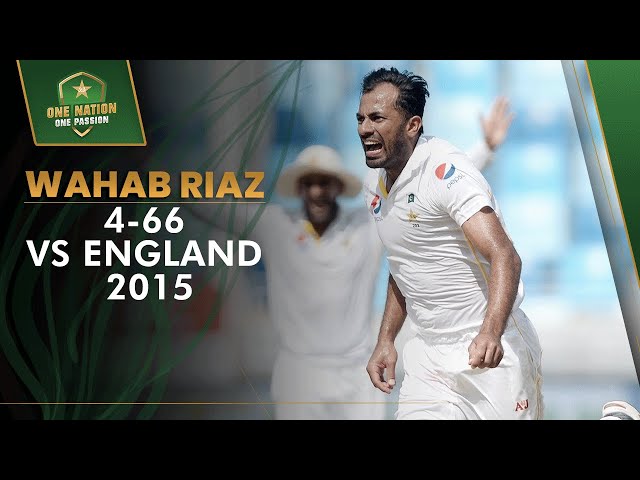 Wahab Riaz’s Game-Changing Spell 🔥 | 4-66 vs England, 2015