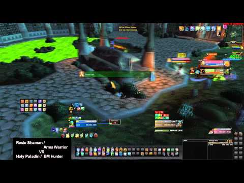 [Arena] Resto Shaman / Arms Warrior 2v2 (Season 9)