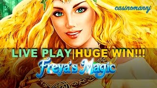 FREYA&#39;S MAGIC SLOT  *YOU GOTTA SEE THIS* HUGE WIN! - Slot Machine Bonus