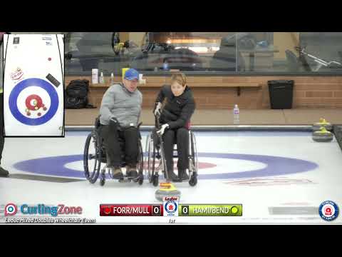Forrest/Mulligan vs. Hamilton/Bender - Draw 2 - Leduc Mixed Doubles Wheelchair Curling Event