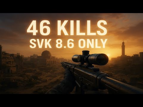 BATTLEFIELD 6 - 46 Kills with the SVK-8.6 | Insane DMR– Kills highlights