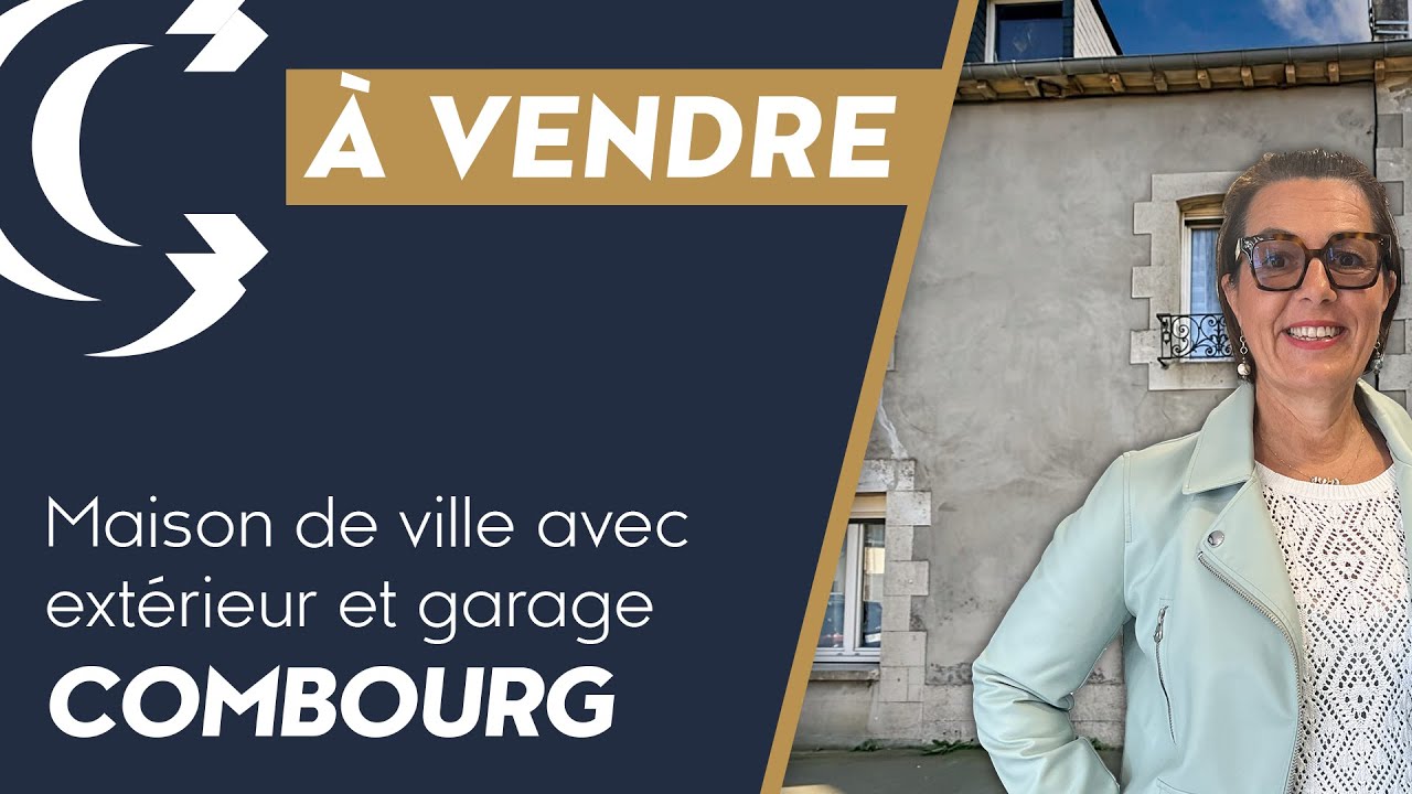 Maison de ville avec extérieur et garage – En plein cœur de Combourg !