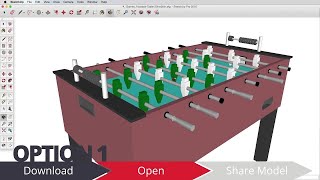 3D Warehouse: Updating a Model