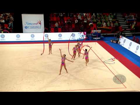 Armenia (ARM) - 2019 Rhythmic Junior Worlds, Moscow (RUS) - Qualifications 5 Ribbons