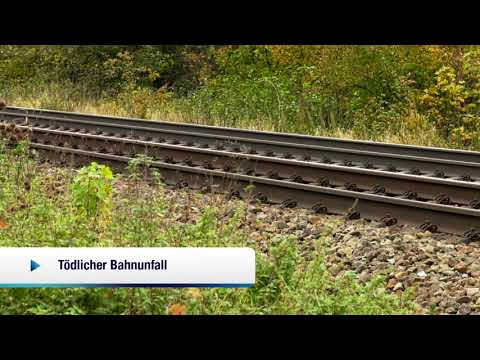 Tödlicher Bahnunfall zwischen Vilshofen und Osterhofen 26.10.2020