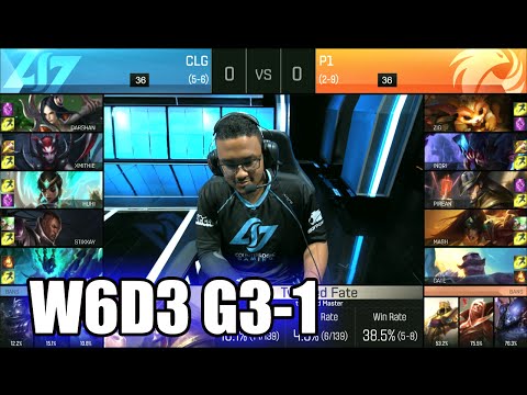 CLG vs Phoenix1 | Game 1 S6 NA LCS Summer 2016 Week 6 Day 3 | CLG vs P1 G1 W6D3 1080p