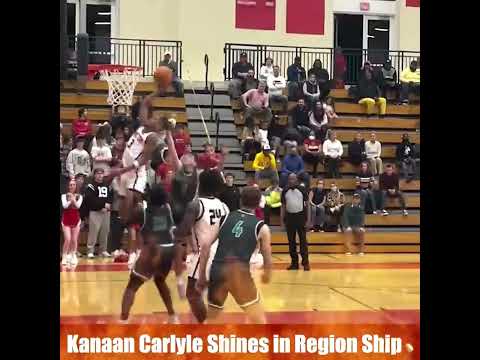Kanaan Carlyle IS BOX OFFICE! Milton vs Roswell Region Championship Highlights 2022