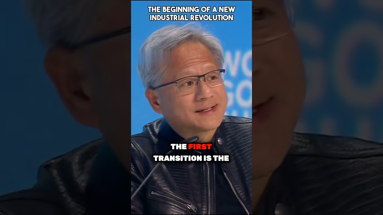 The Beginning of a New Industrial Revolution | Jensen Huang at World Government Summit