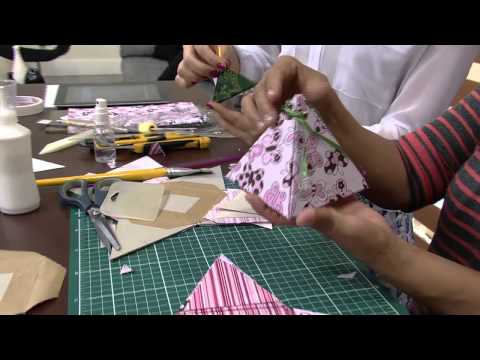 06/09/2013 Mulher.com - Caixa Pirâmide (cartonagem) - Alice Yozhiyoka (Bloco 2/2)