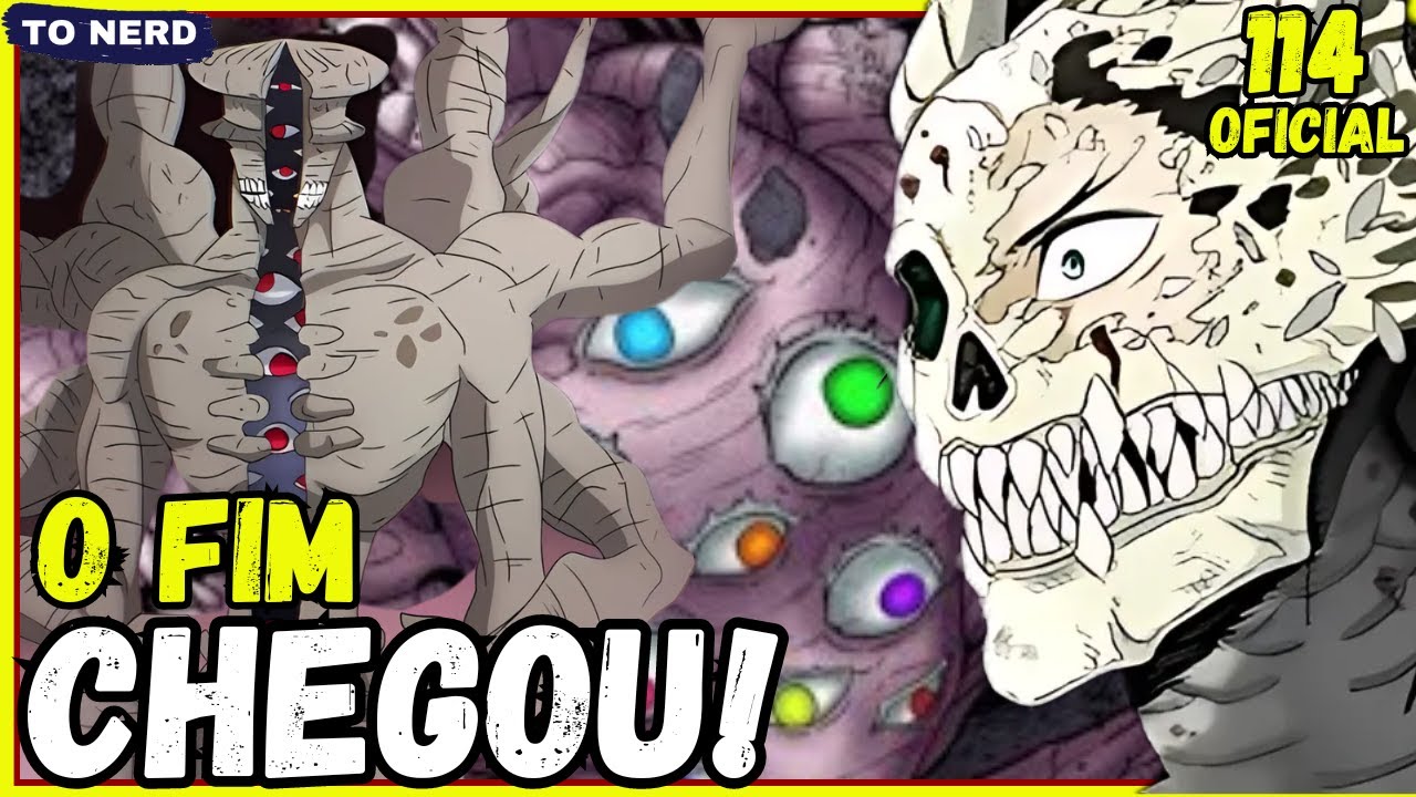 ACABOU? O FIM DO MUNDO COMEÇOU EM KAIJU NO 8/KAFKA E MINA FORAM... KAIJU NO 8 114 COMPLETO