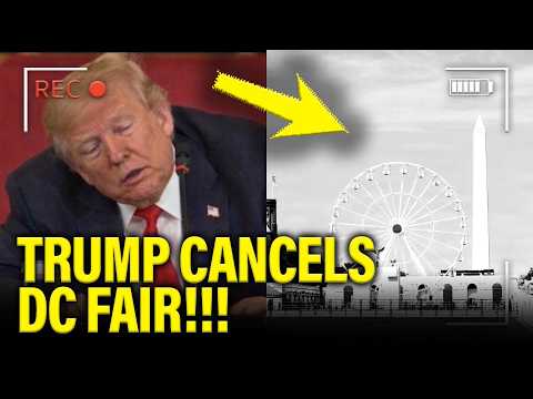 Trump CANCELS FAIR as NO ONE SHOWS UP!!