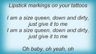 Betty Blowtorch - Size Queen Lyrics