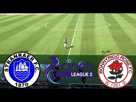 Stranraer vs Bonnyrigg Rose + Manager Interview 13/08/22