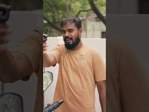😰 சல்லி சல்லியா நொறுக்கிட்டீங்களே டா..!🤯 #shorts #bikeaccessories #bumperguard