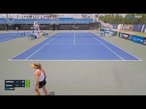 Natasha Subhash v Daria Kuczer - 22.5.23 (1°set)
