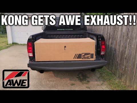 My Whipple Ram gets FIRST EXHAUST from AWE TUNING for 4th Gen Rams!!
