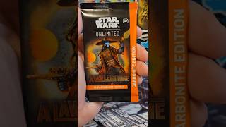 Opening another Carbonite pack of Star Wars Unlimited A Lawless Time! #starwarsunlimited #carbonite