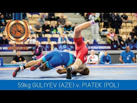 BRONZE GR - 59 kg: S. GULIYEV (AZE) df. P. PIATEK (POL) by VSU, 8-0