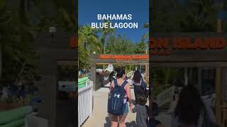 Blue Lagoon Island in Bahamas #bluelagoon #bahamas #travel #vlog #cruise #여행