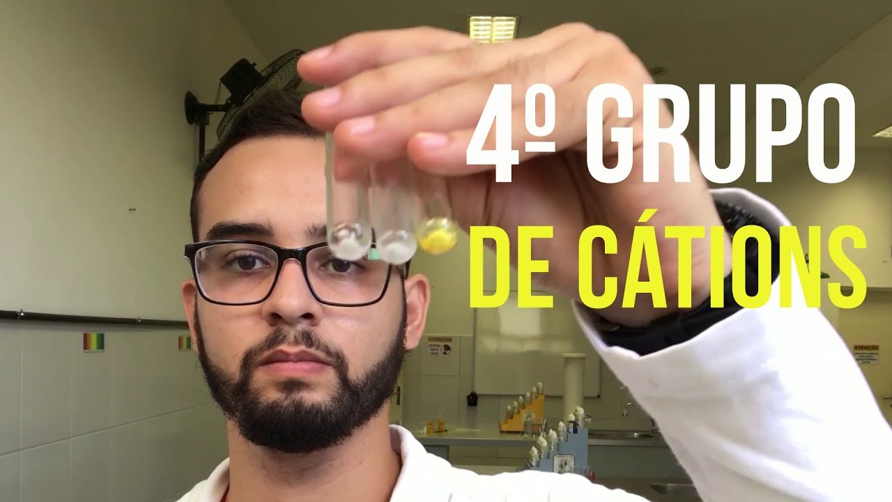 Química Analítica - Análise do 4º Grupo de Cátions (Ca, Sr, Ba)