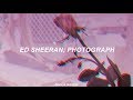 Ed Sheeran - Photograph (Traducida al Español)