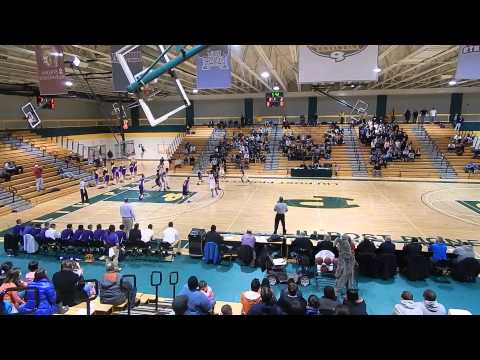 Malverne vs Oyster Bay Playoffs Basketball 2013-14 part1