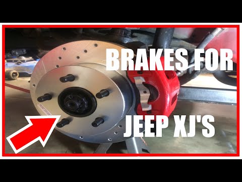 POWERSTOP BRAKE REVIEW FOR JEEP CHEROKEE XJ'S 1990 - 2000