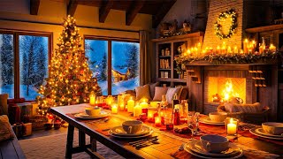 Relaxing Christian Christmas Music Instrumental 🎅🎄 Christmas Ambience Fireplace 🔥 Christmas Carols